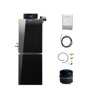 Buderus KB195iT.2-19 kW Öl-Brennwert-Kompaktheizzentrale Paket Logaplus K87 Var A Blaubrenner BZ1.1, WW-Speicher S120 GS, Anschluss-Set ASHK BCSi L/R, Funkmodul MX400 Regelgerät IMC120, Bedieneinheit BC400 - 7739622705