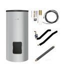 Buderus Speicherpaket M SH300 silber, Warmwasserspeicher...