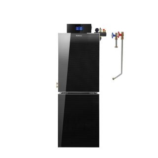 Buderus KB195iT.2-19 kW Öl-Brennwert-Kompaktheizzentrale Logano plus Var B Blaubrenner BZ1.1, WW-Speicher S120 GS-B, Anschluss-Set ASHK BCSi Heizung oben / Wasser L/R, Regelgerät IMC120, Bedieneinheit BC400 - 7739622754