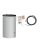 Buderus Speicherpaket M ES120 silber, Edelstahl-Warmwasserspeicher ES120 S-A, Speicherfühler-Set Ø 6 mm