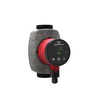 Grundfos ALPHA2 32-60 180mm R1 1/4" - G2" PN10 1ph 230V Heizungsumwälzpumpe inkl. Wärmedämmschale, ALPHA-Stecker gerade - 7738329882