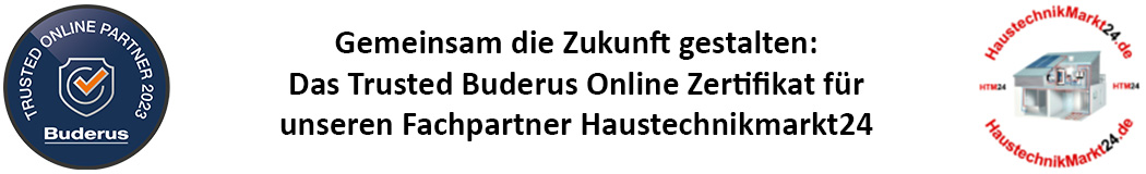haustechnikmarkt24.de - Ihr Trusted Buderus zertifizierter Partner