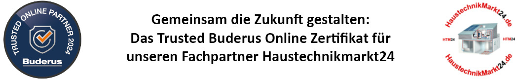 haustechnikmarkt24.de - Ihr Trusted Buderus zertifizierter Partner